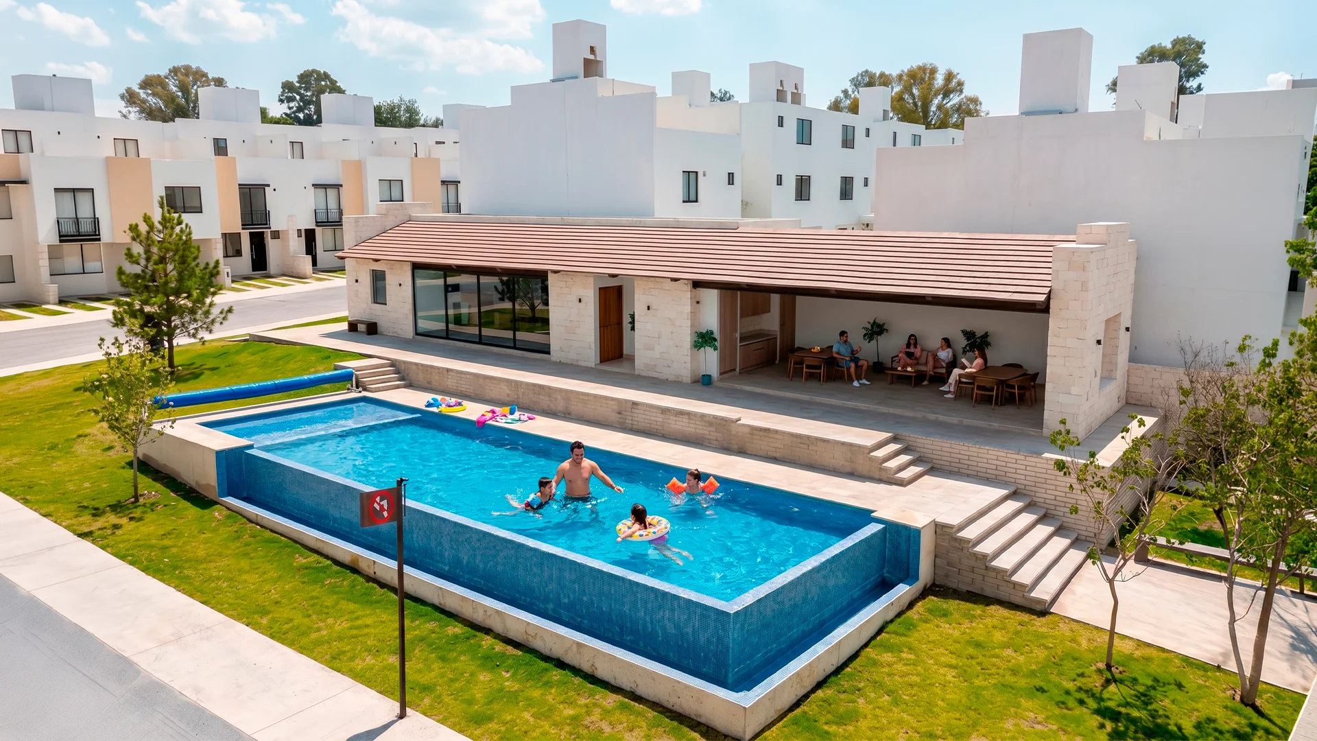 Alberca — Alía Residencial, El Marqués