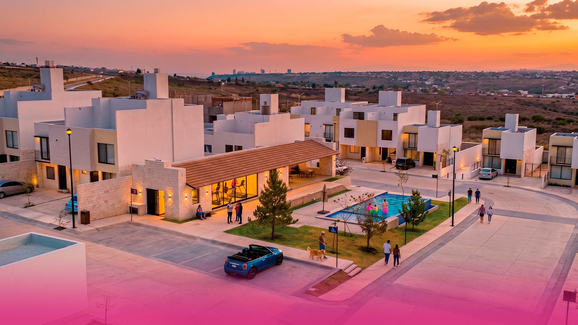Fachada de Alía Residencial